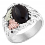 Genuine Onyx Men's Ring - by Mt Rushmore